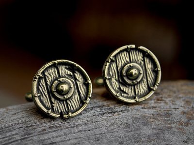 VIKING SHIELD Cufflinks