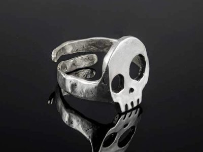 Adjustable Skull Ring