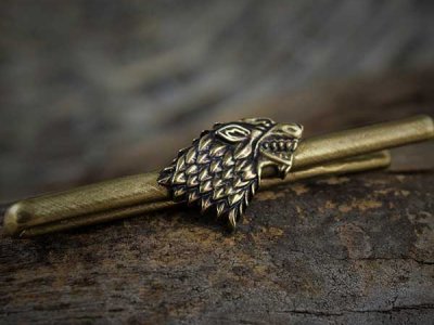 tie clip STARK Game of Thrones