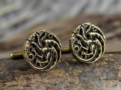 Cufflinks targaryen Game of Thrones