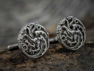 Cufflinks targaryen Game of Thrones
