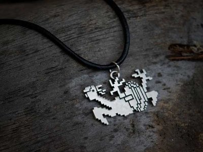 Monkey Island Rubber Chicken necklace