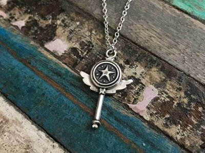Star Butterfly Wand necklace