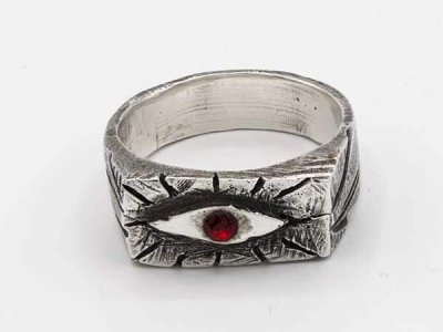 Rustic ring ODIN’S EYE