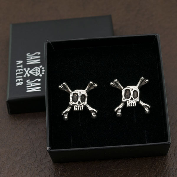 Skull and Bones cufflinks
